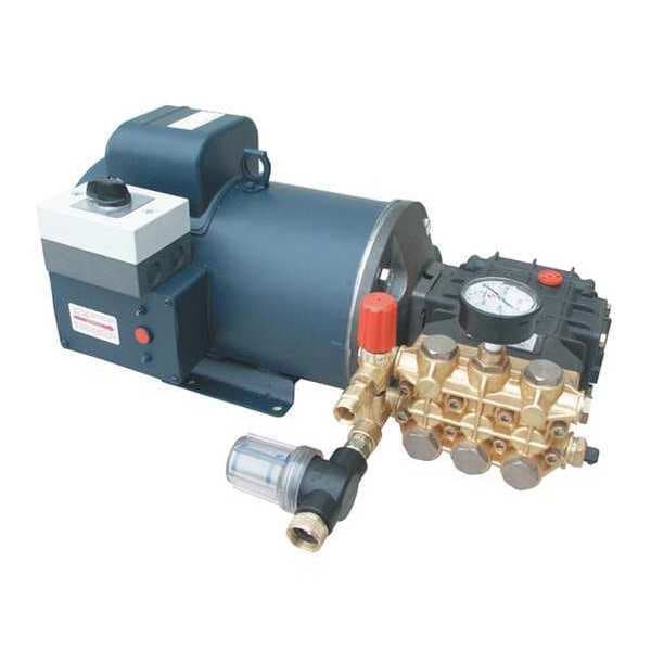 Cam Spray Pressure Washer, 4 gpm, 3000 psi, 7.5 HP - 3000GEAR-3PH