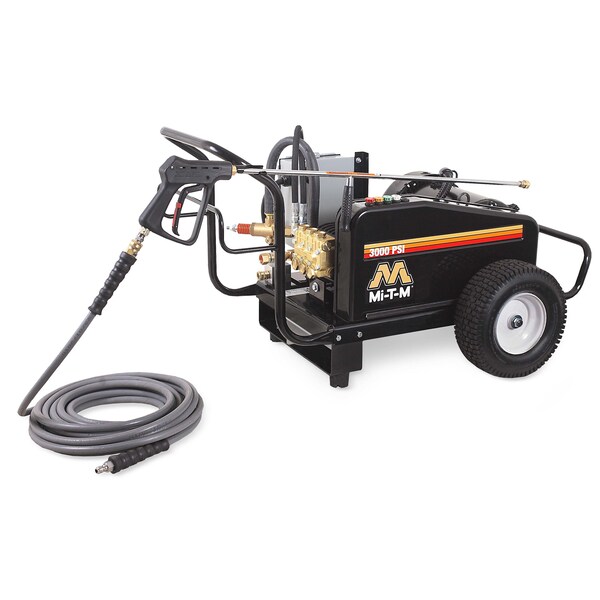 Mi-T-M Medium Duty 3000 psi Cold Water Electric Pressure Washer - CW-3005-0ME3