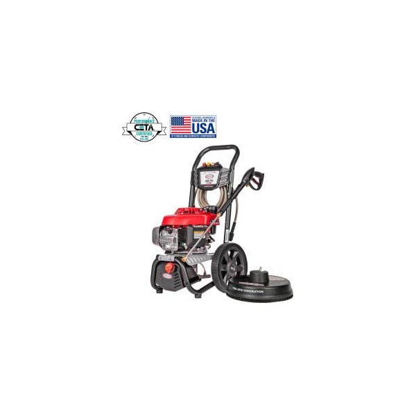 Fna Group Simpson MegaShot Cold Water Gas Pressure Washer W/ Soap Tank, 3000 PSI, 2.4 GPM - 60808
