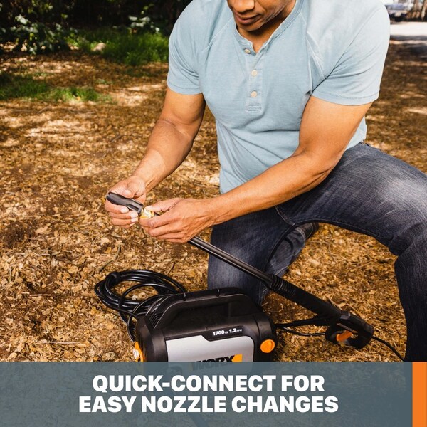 Worx 13 Amp 1700 PSI Electric Pressure Washer - WG602