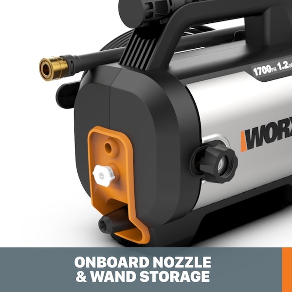 Worx 13 Amp 1700 PSI Electric Pressure Washer - WG602