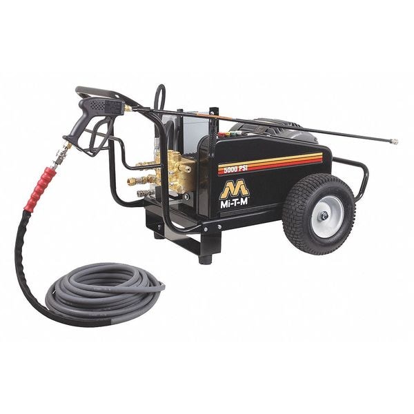 Mi-T-M Industrial Duty 5000 psi 4.0 gpm Cold Water Electric Pressure Washer - CW-5004-0ME3