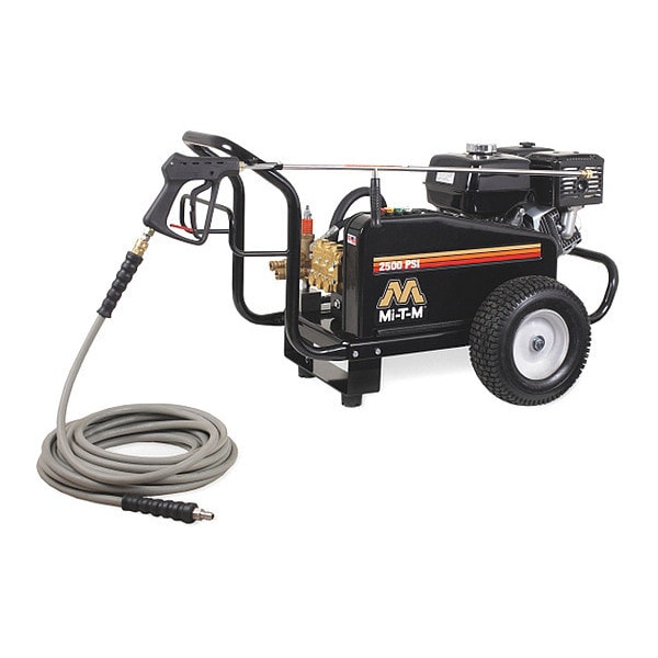 Mi-T-M Medium Duty 2500 psi Cold Water Gas Pressure Washer - CW-2505-4MGH