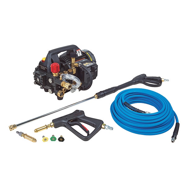Mi-T-M CordedPressureWasher, Cold, 1400psi, 120V - CM-1400-1MEH-M