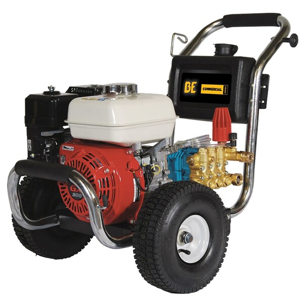 Be Pressure Supply Gas Pressure Washer, 3000 psi, Cat Pump - PE-2565HWSCAT