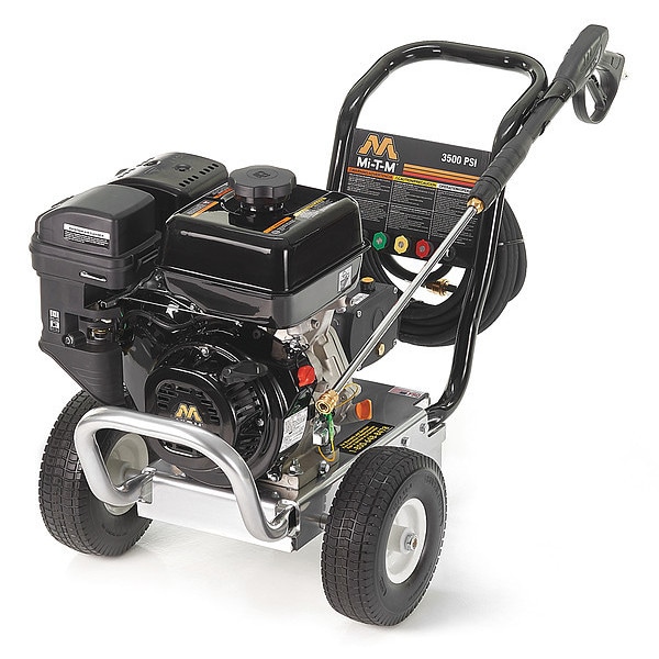 Mi-T-M Heavy Duty 3500 psi 2.8 gpm Cold Water Gas Pressure Washer - GC-3500-0MMB