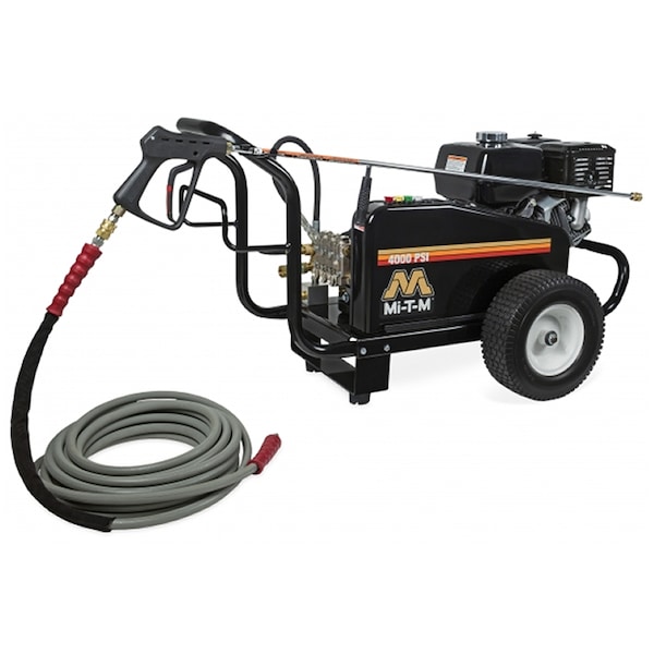 Mi-T-M Cold Water Gas Pressure Washer, 4000 psi - CW-4004-5MGH