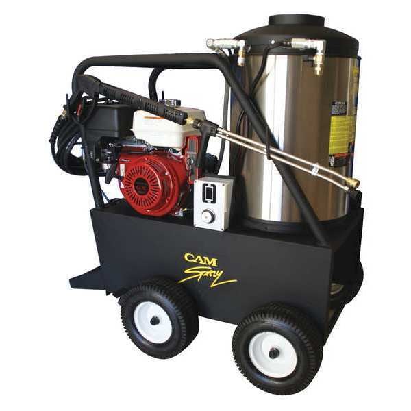 Cam Spray Portable Diesel Fired Gas Powered 4 gpm, 3000 psi Hot Water Pressure Washer - 3040QH