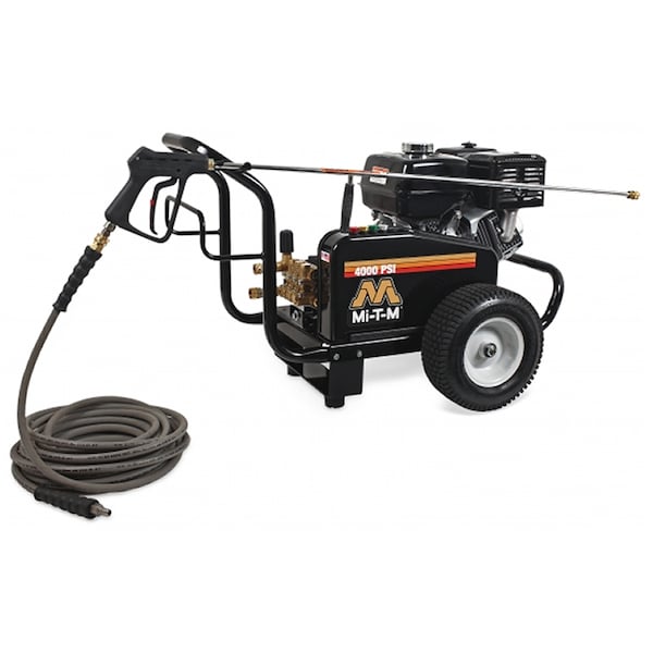 Mi-T-M Cold Water Gas Pressure Washer, 4000 psi - JCW-4004-2MHB