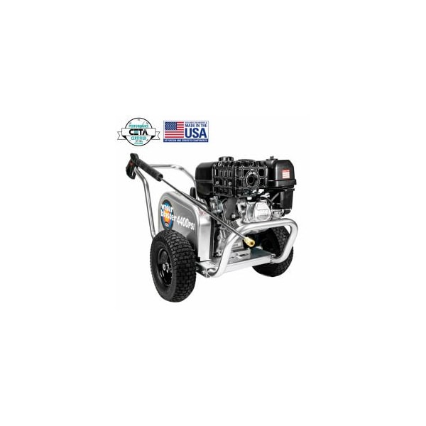 Fna Group SimpsonÂ Water Blaster Gas Pressure Washer W/ AAA Pump, 4400 PSI, 4.0 GPM, 3/8" Hose - 60825
