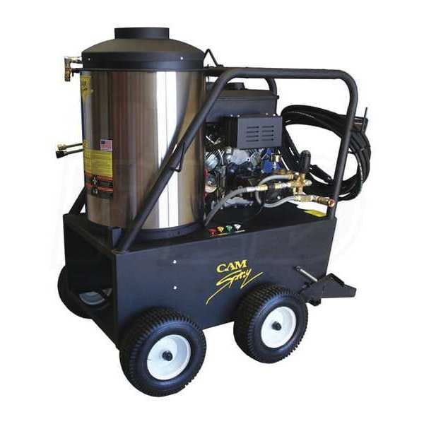 Cam Spray Heavy Duty 4000 psi 4.0 gpm Hot Water Gas Pressure Washer, HP: 16 HP - 4040QB