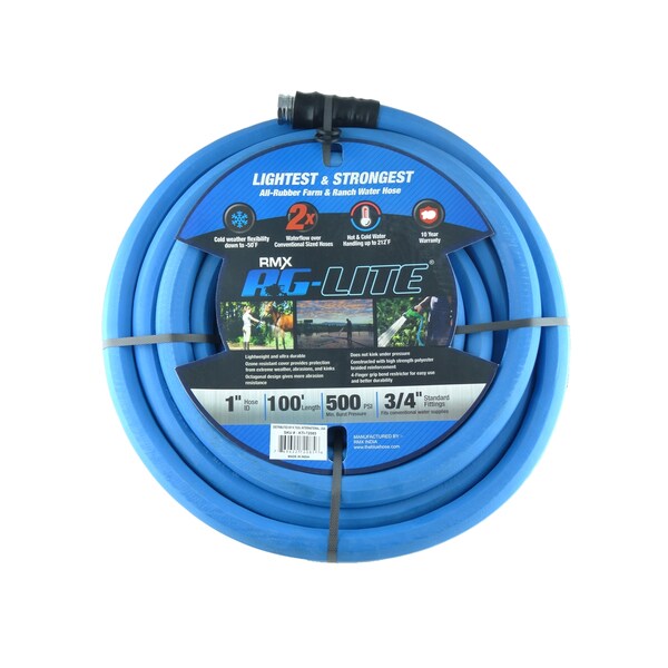 Rmx Industries Blubird Ag-Lite Bsalone100 Rubber Hot & Cold Water - BSALONE100