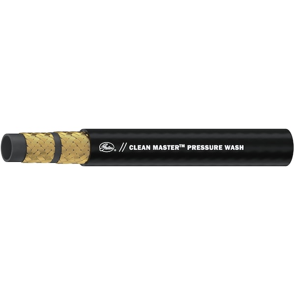 Gates Clean Master Pressure Wash 5000 Industrial Hose - 3/8XRL 1000 CLEAN PW5000 BLACK