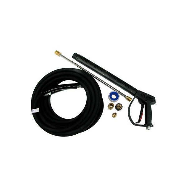Mtm Hydro MTM Hydro 4000 psi M407 Pressure Washing Gun Kit with Rubber Hose and Wand - 41.0294