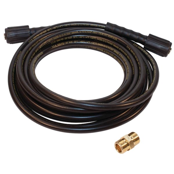 Stens Pressure Washer Hose, 3000 Psi, 1/4 Inlet, 25 Length 758-701 - 758-701