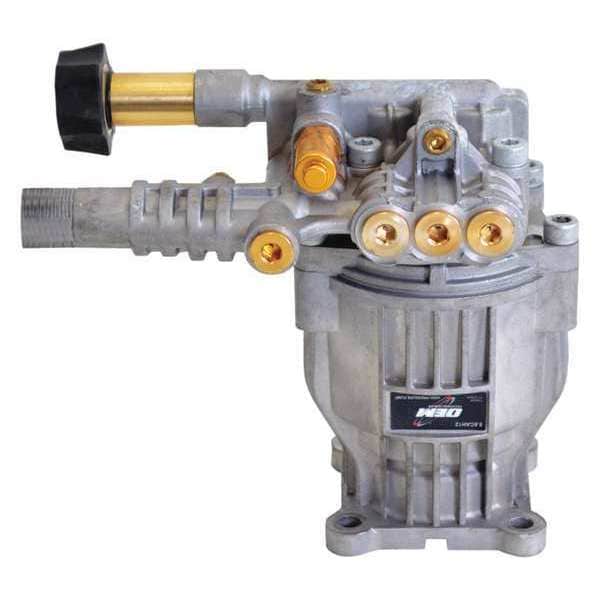 Simpson Axial Cam Pump Kit, 3300 PSI, 2.4 GPM, 3/4 in OD, Aluminum, Threaded M22 Male Connection - 90028