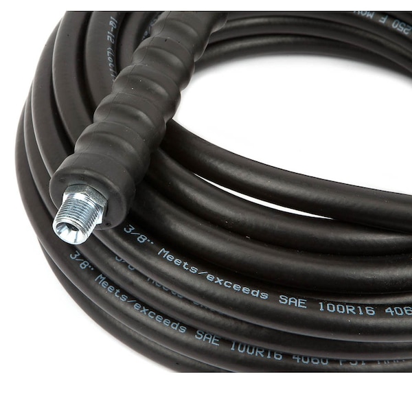Forney High-pressure Hose, Premium Grade, 3/8 in x 50ft Hose - 75183