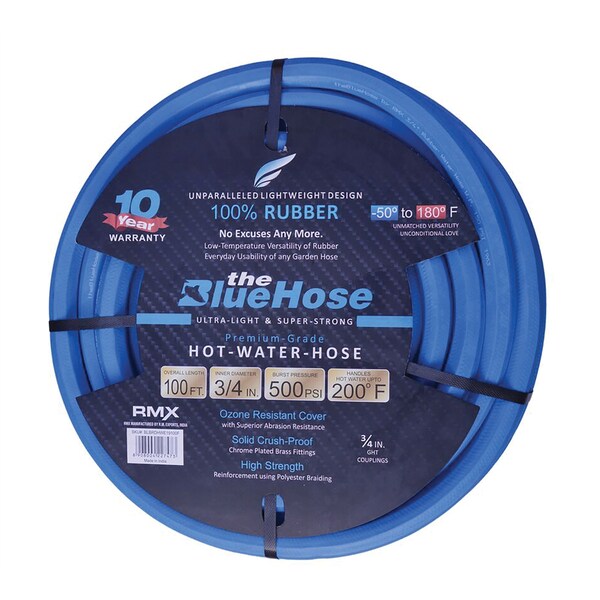Rmx Industries Blubird Ag-Lite Bsal34100 Rubber Hot & Cold Water - BSAL34100