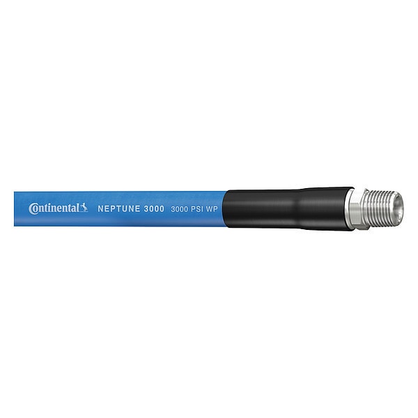 Continental Pressure Washer Hose, 1/4" ID x 25 ft. - 20023677