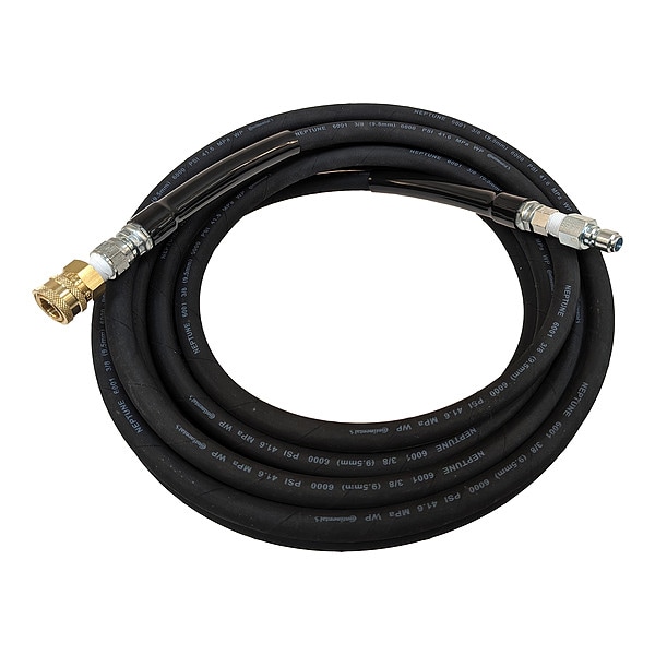 Continental Pressure Washer Hose, 150 ft, Nitrile - NPK-6K038-150-QC