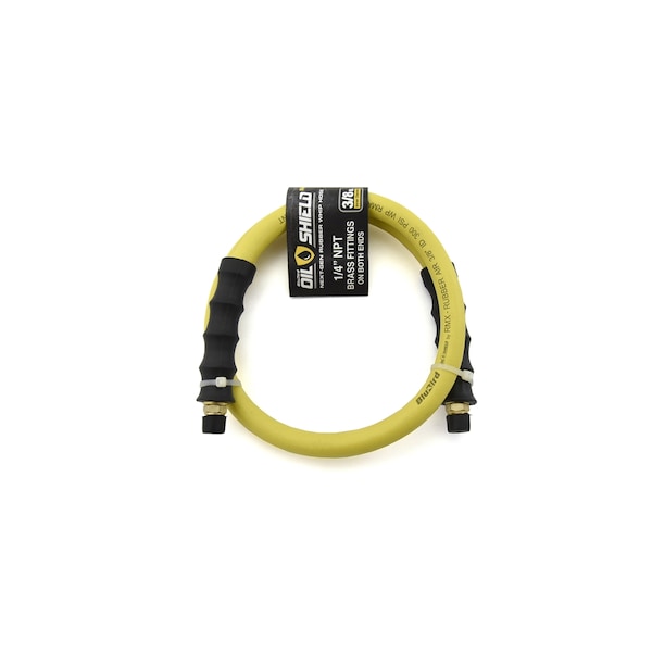 Rmx Industries Blubird Oil Shield Whip Hose 3/8 In. X 3 Ft. - BLBOSLD3803