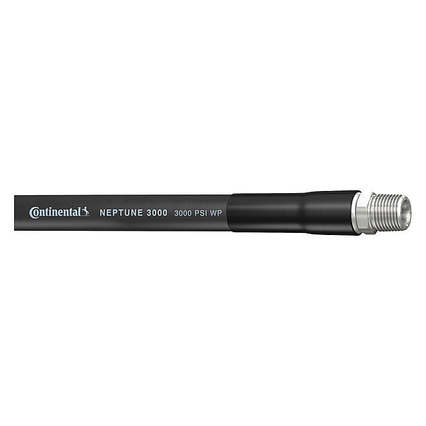 Continental Pressure Washer Hose, 1/4" ID x 50 ft. - 20023547