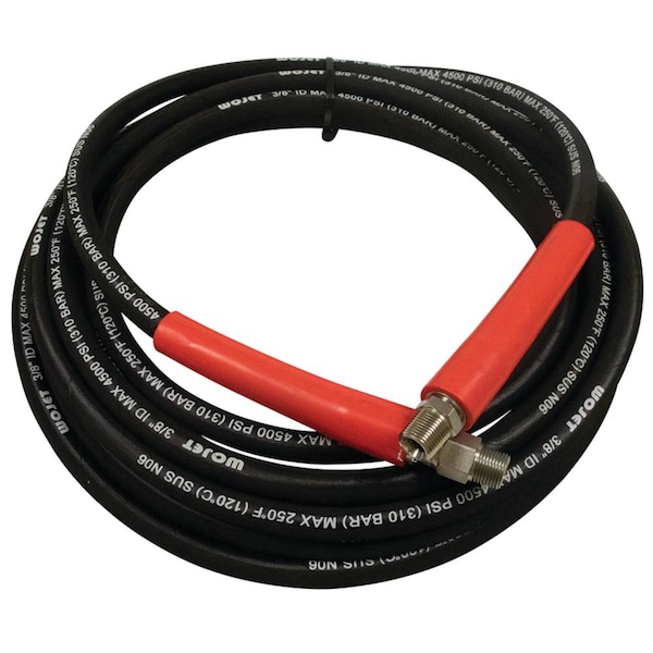 Stens Pressure Washer Hose 758-700 Black Color 4000 Psi Max - 758-700