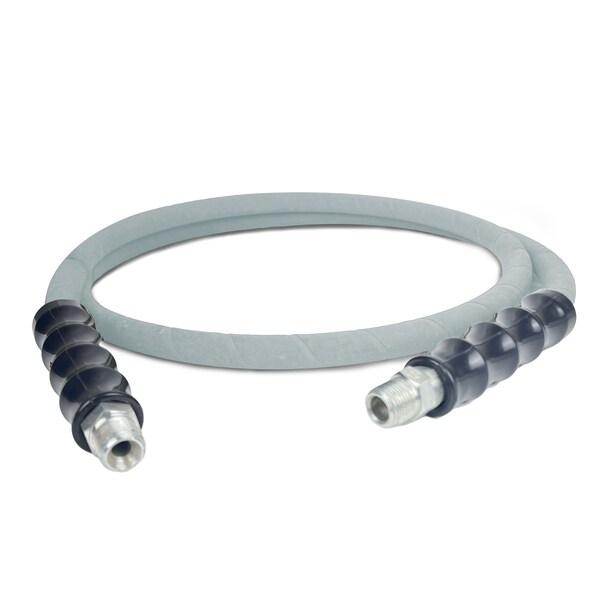 Blushield BluShield Double Wire 3/8" X 6 ft 6K PSI Pressure Washing Lead In Hose - PWDW3806