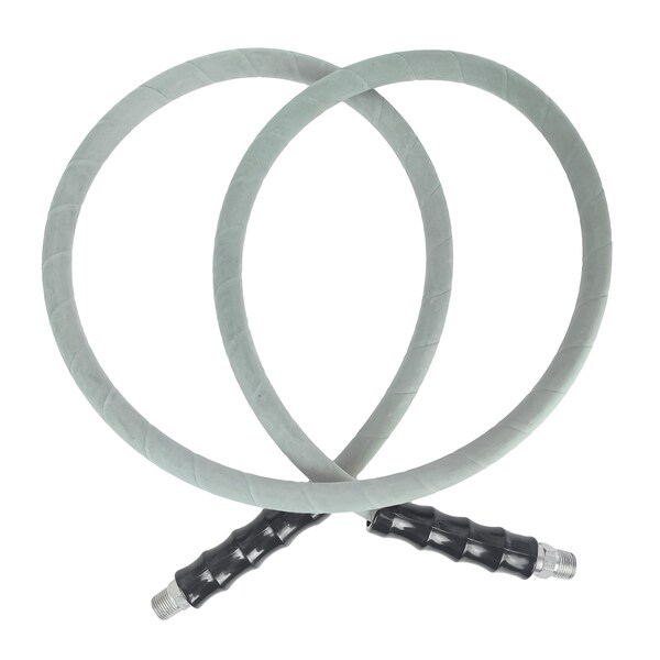Blushield BluShield Rubber Pressure Washer Jumper Hose 3/8" x 4' - PW3804-NM