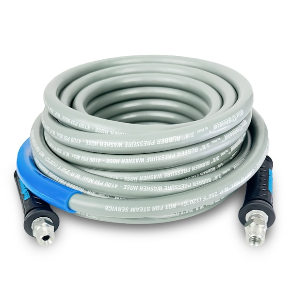 Blushield BluShield Double Wire 3/8" X 50 ft 6K PSI Pressure Washing Hose - PWDW3850