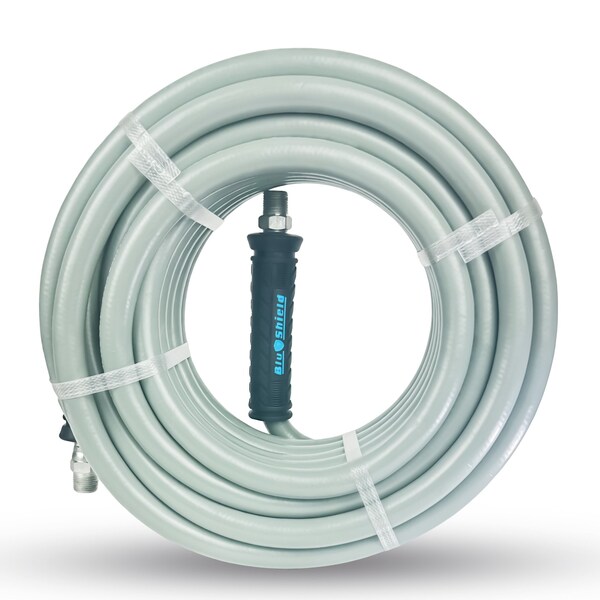 Blushield BluShield Double Wire 3/8" X 100 ft 6K PSI Pressure Washing Hose - PWDW38100