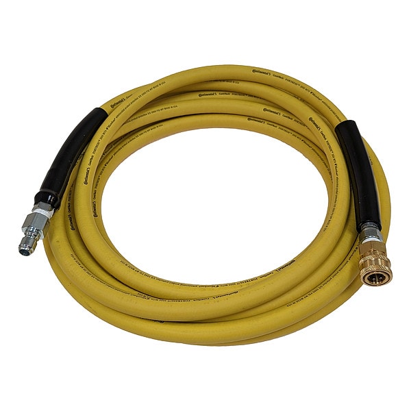 Continental Pressure Washer Hose, 25 ft, XNBR - FR3K038-25-QC