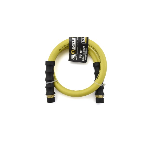 Rmx Industries Blubird Os Air Whip Hose 1/2 In. X 2 Ft. 1/2 In.N - BLBOSLD1203