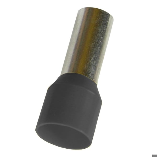 Automation Systems Interconnect 16 Awg Single Wire Entry Insulated Wire Ferrule, Black, 500-PK - 2808880