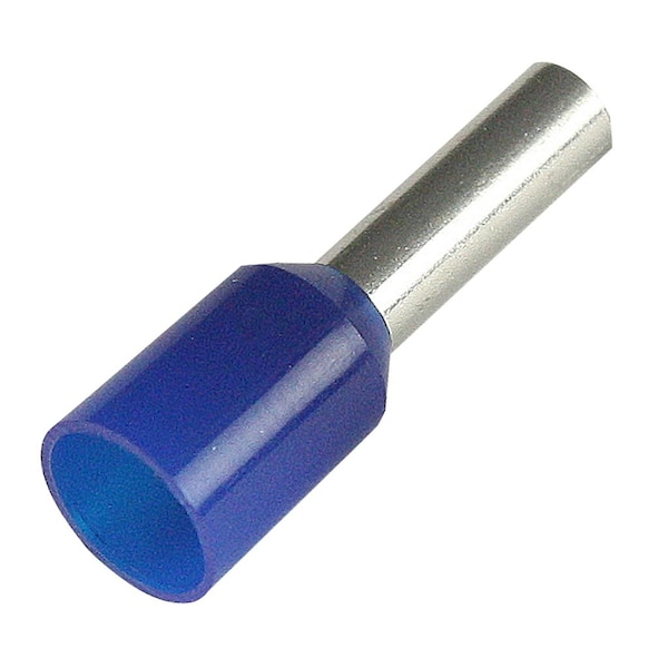 Automation Systems Interconnect 14 Awg Single Wire Entry Insulated Wire Ferrule, Blue, 500-PK - 2808890