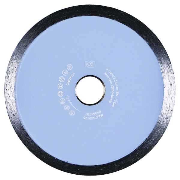 Caterpillar 200 Trade Tile-Hard Dense Materials 5-In Blade 125mm - DA30505U