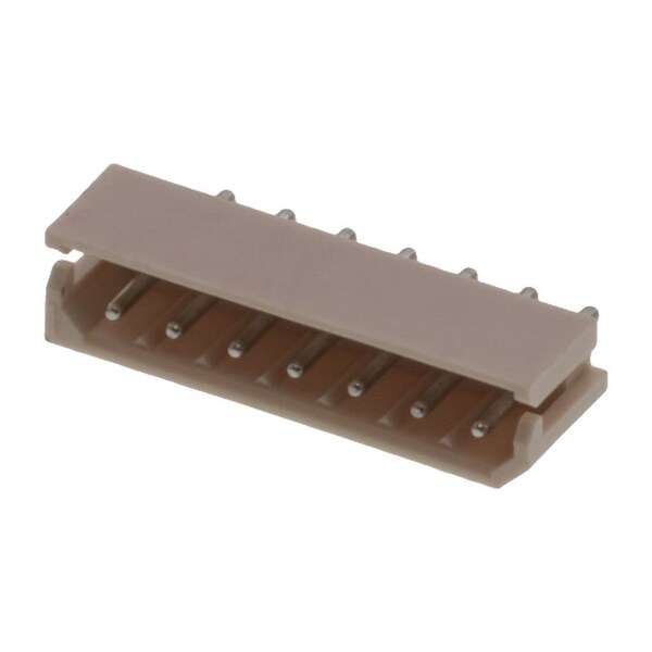 Molex Board Connector, 7 Contact(S), 1 Row(S), Male, Straight, 0.098 Inch Pitch, Solder Terminal,  - 22035075