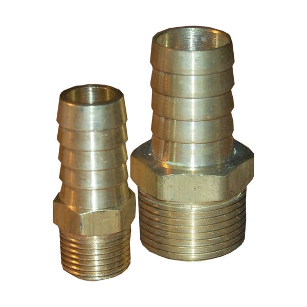 A.R. North America Nipple, 1/2 Barbx1/4m - 102-08-04
