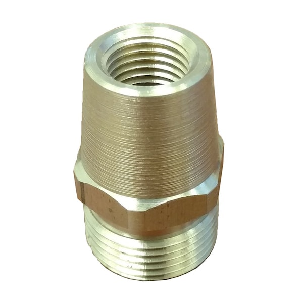 Forney Screw Nipple, M22M x 1/4 in FNPT Italian - 75118
