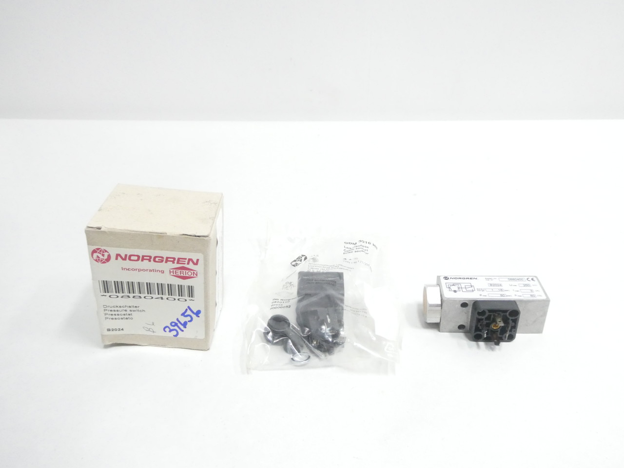 NORGREN 0880400 1-16BAR 250V-AC PRESSURE SWITCH