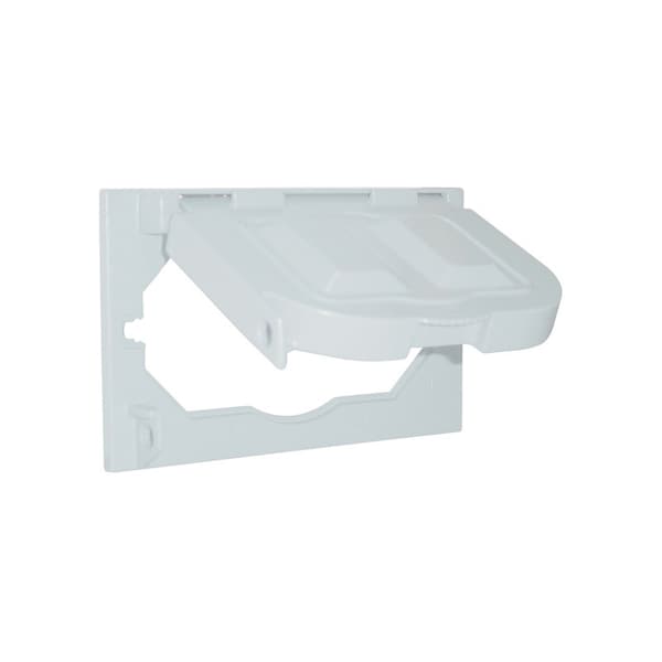 Sigma Engineered Solutions Sigma Engineered Solutions Rectangle Die-Cast Metal 1 gang 4.76 in. H X 3.01 in. W Multi-Use Cover - 14145WH