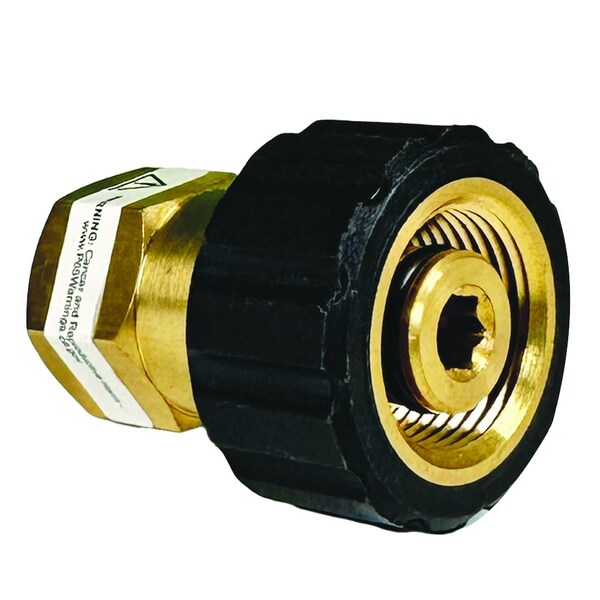 Blushield BluShield 1/4" Female Pipe Thread x Female Metric Pressure Washer Adapter - PWA008