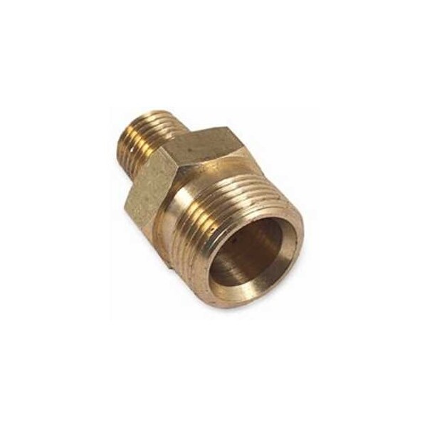 Mi-T-M Screw Nipple, 1/4 in Connection, MNPT x M22 - AW-0023-0491