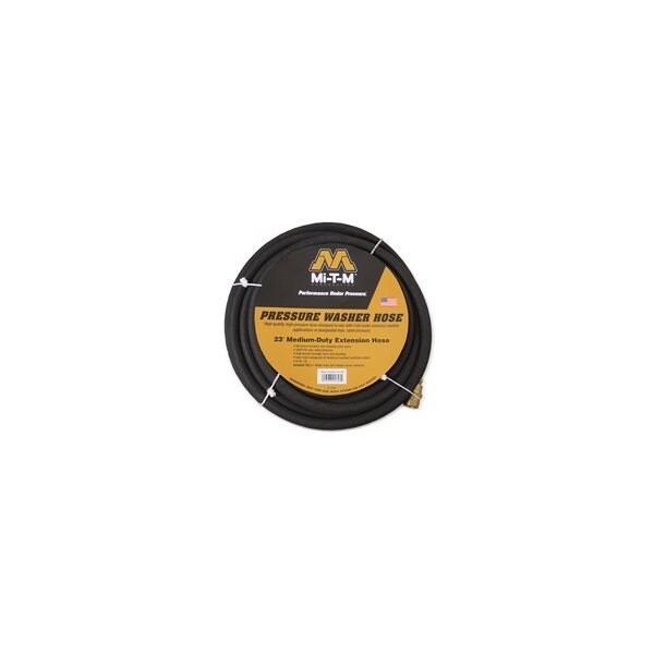 Mi-T-M Pressure Washer Hose, 5/16 in, 23 ft L, Plug - AW-0050-0176