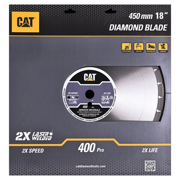 Caterpillar 400 Pro Asphalt and Abrasive Material 14-In Blade 350mm - DA32034U