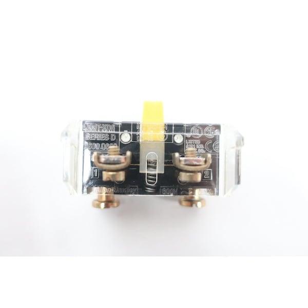 Allen Bradley Terminal And Contact Block - 800T-XD6
