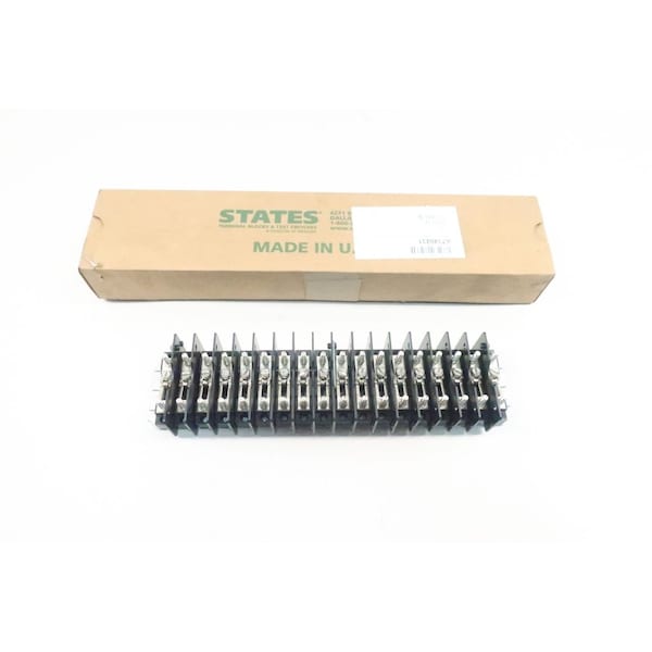 States 18P 50A 600Vac Terminal and Contact Block - M-25018