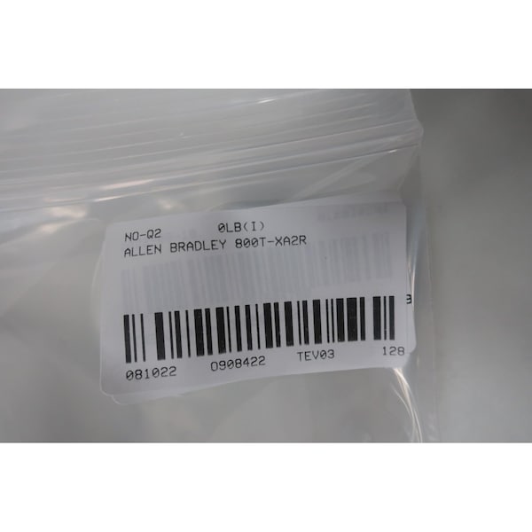 Allen Bradley Logic Reed Terminal And Contact Block - 800T-XA2R