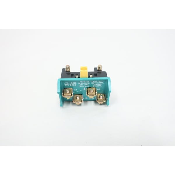 Allen Bradley Logic Reed Terminal And Contact Block - 800T-XA2R