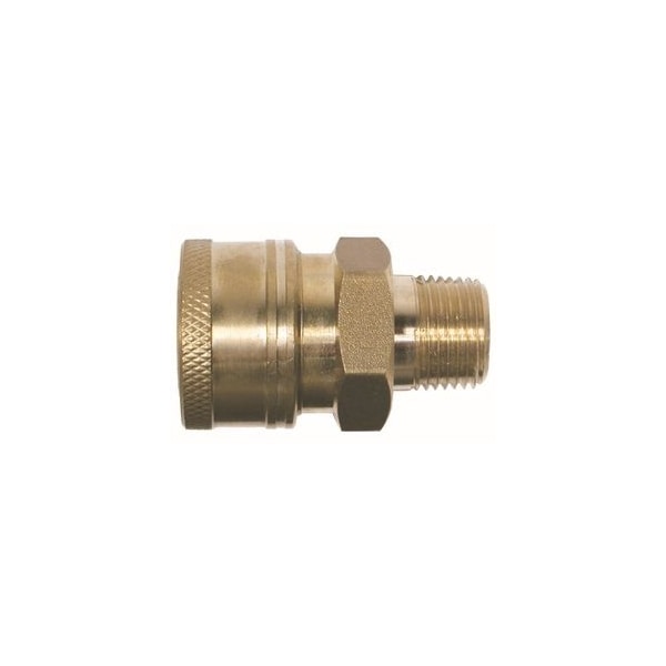 Midland Industries High Pressure Coupler, Straight Through, 12 Female Inlet, 12 Male Outlet, 4000 psi Pressure, 212 - 86032